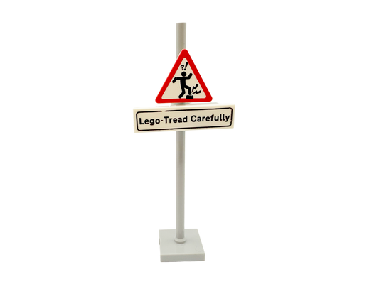 Tread Carefully Sign