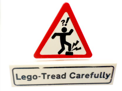 Tread Carefully Sign